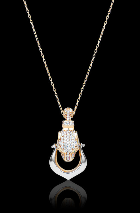 Chain with Cobra Design Pendent